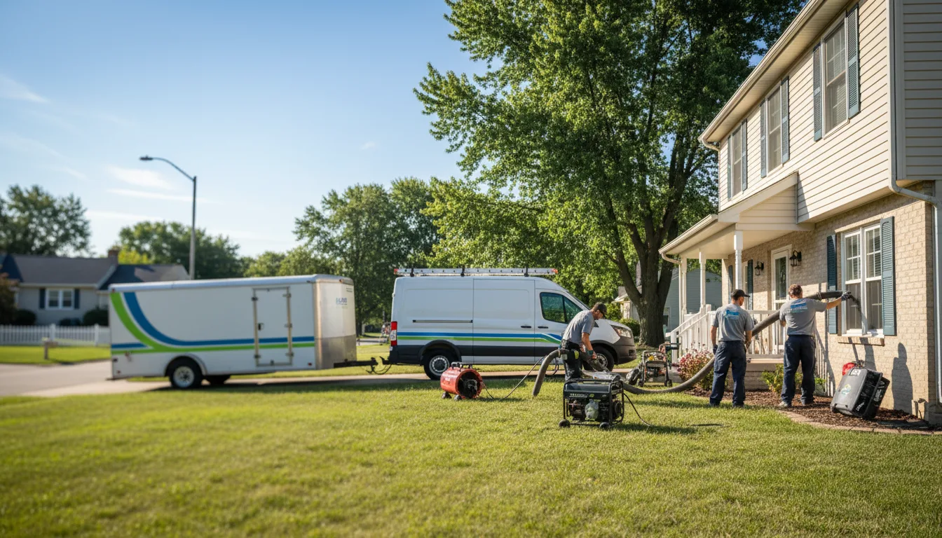 Flooded Basement Restoration And Cleanup With Repair in Hudson, WY near me